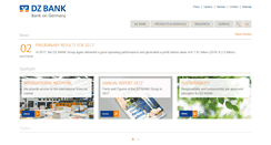 Desktop Screenshot of dzbank.com